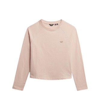 Superdry Essential Logo T-Shirt rosa