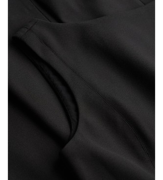 Superdry Sort LBD kjole med rund halsudskæring