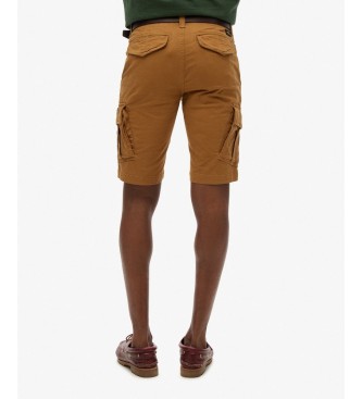 Superdry Kratke hla?e Vintage Core rjave barve