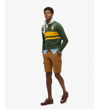 Superdry Kratke hla?e Vintage Core rjave barve