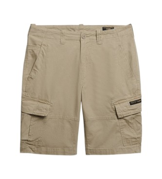 Superdry Kratke hlače cargo Vintage Core bež