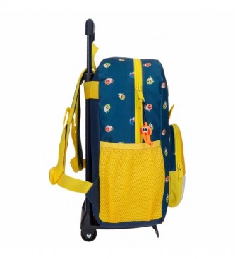 Joumma Bags My Good Friend Backpack with Trolley -25x32x12cm
