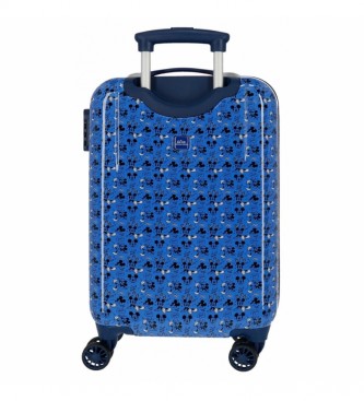 Joumma Bags Mickey Moods valigia rigida blu -34x55x20cm