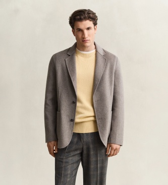 Gant Hand-sewn taupe blazer