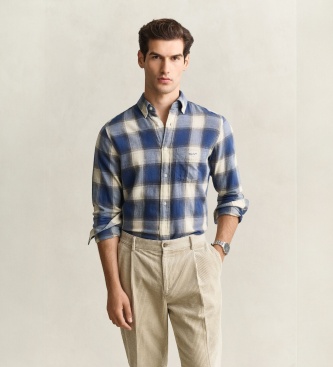 Gant Windblown shirt blauw