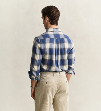 Gant Windblown shirt blauw