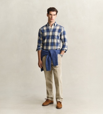 Gant Windblown shirt blauw