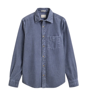Gant Blauw corduroy overhemd
