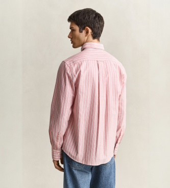 Gant Camicia Oxford classica a righe rosse