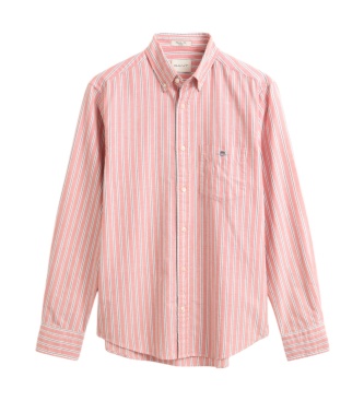 Gant Camicia Oxford classica a righe rosse