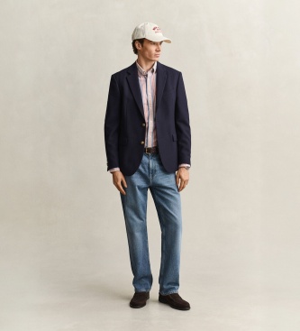 Gant Chemise Oxford classique à rayures multicolores
