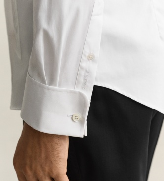 Gant Camisa de smoking branca