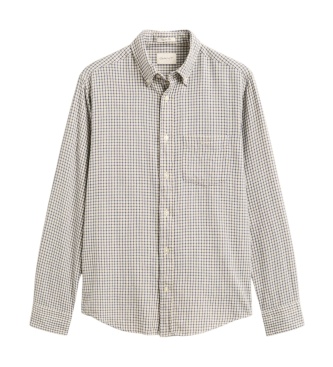 Gant Camisa Windblown Xadrez Azul