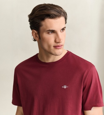 Gant T-shirt Shield grenat