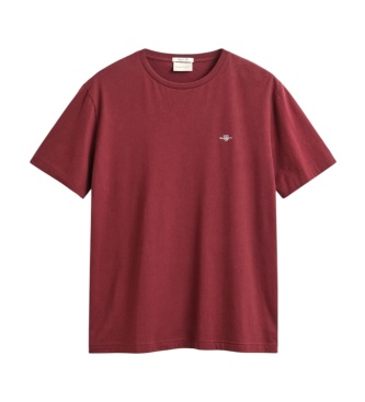 Gant T-shirt Shield grenat