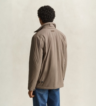 Gant Taupe quilted Chore jacket