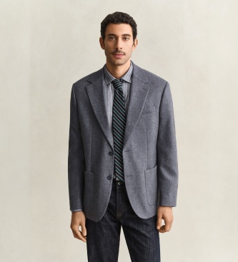 Gant Gray herringbone suit jacket