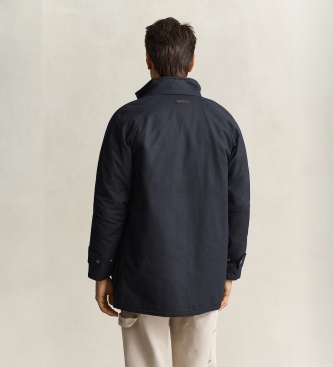 Gant Waxed Double Decker jacket in navy