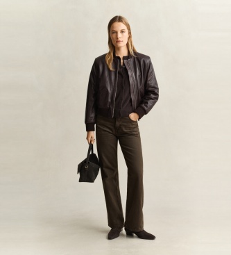 Gant Kaschmir-Cardigan in Braun