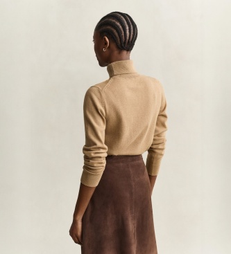 Gant Maglione collo alto beige