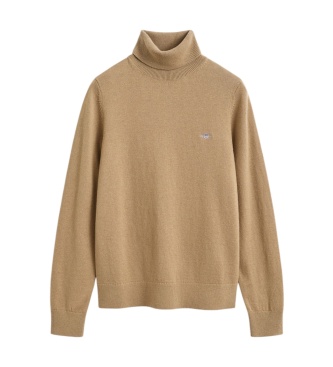 Gant Maglione collo alto beige