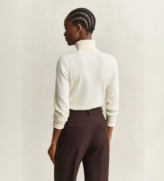 Gant Maglione a collo alto beige