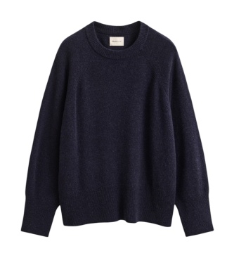 Gant Maglione girocollo blu navy