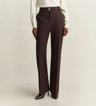 Gant Calça náutica flare marrom