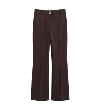 Gant Calça náutica flare marrom