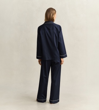 Gant Navy satin pajamas