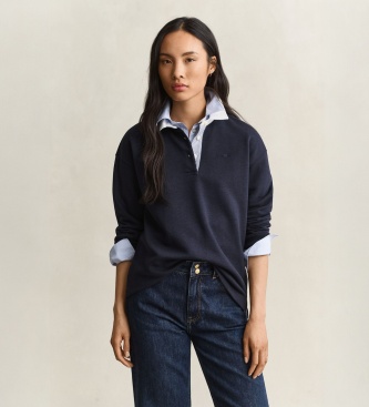 Gant Sweatshirt Rugger azul-noite