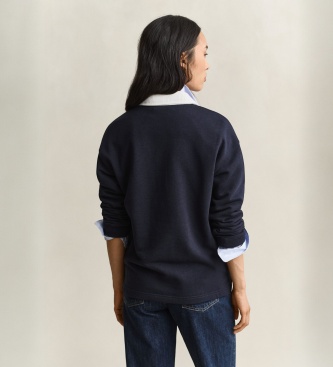 Gant Sweatshirt Rugger azul-noite