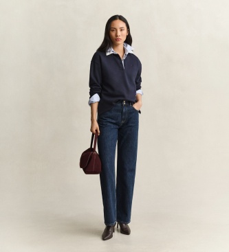 Gant Sweatshirt Rugger azul-noite