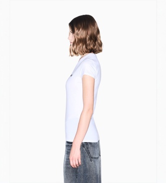 A|X Armani Exchange T-shirt med v-hals, hvid