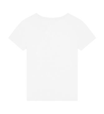 A|X Armani Exchange Camiseta oversize de malha com logótipo rosa