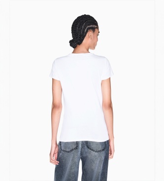A|X Armani Exchange T-shirt Up For Party hvid