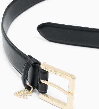 A|X Armani Exchange Ceinture Tongue noire