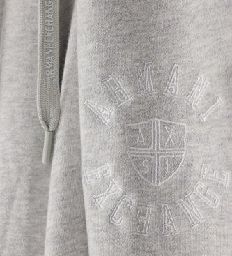 A|X Armani Exchange Pantalone Crossover a gamba larga grigio