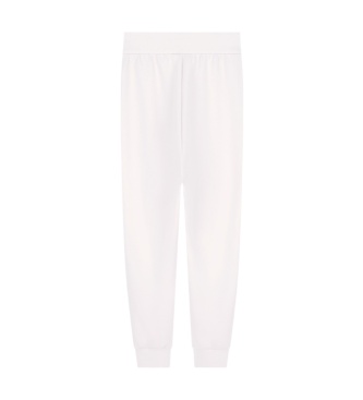 A|X Armani Exchange Pantalone di taglio regolare in tessuto scuba beige