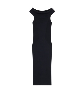 A|X Armani Exchange Abito in maglia slim fit nero