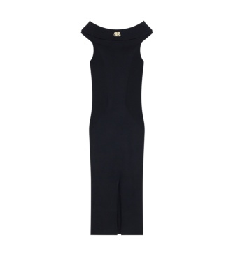 A|X Armani Exchange Abito in maglia slim fit nero