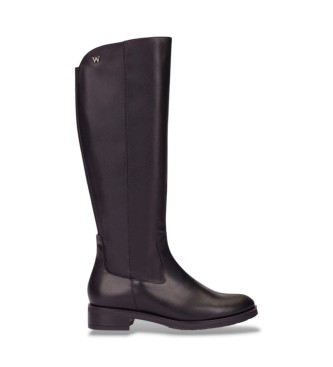 Wonders Botas de Pele Codigree 70 preto