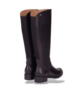 Wonders Botas de Pele Codigree 70 preto