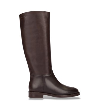 Wonders Botas de Couro Flash castanho