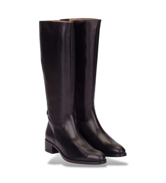 Wonders Botas de Couro Flash preto