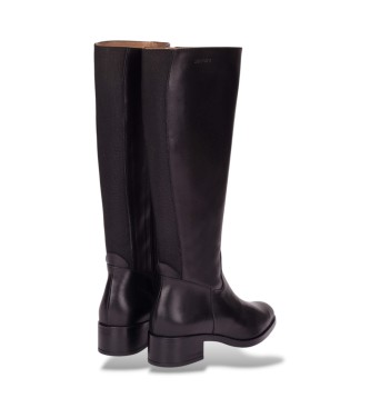 Wonders Botas de Couro Flash preto