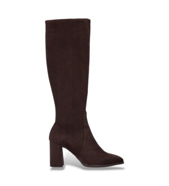Wonders Botas de Couro Cervojet marrom