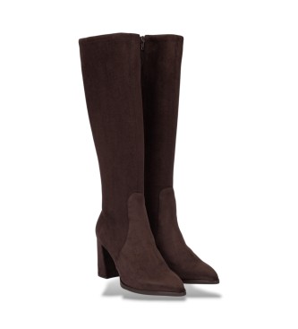 Wonders Botas de Couro Cervojet marrom