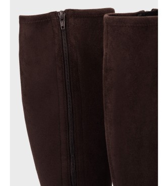 Wonders Botas de Couro Cervojet marrom