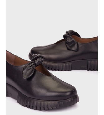 Wonders Mocassins de Couro Velv preto